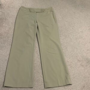 INC International Concepts Light Olive Wide Leg Pants